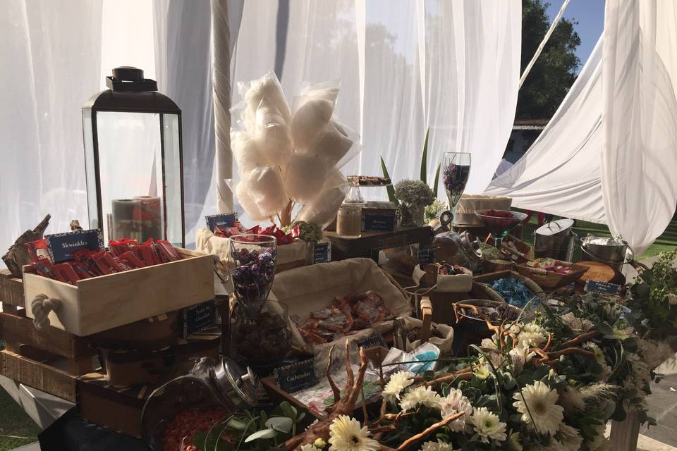 Mesa de dulces