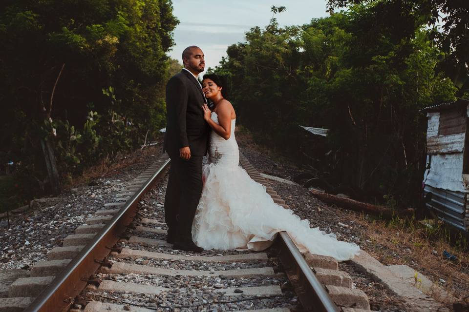 Trash the dress