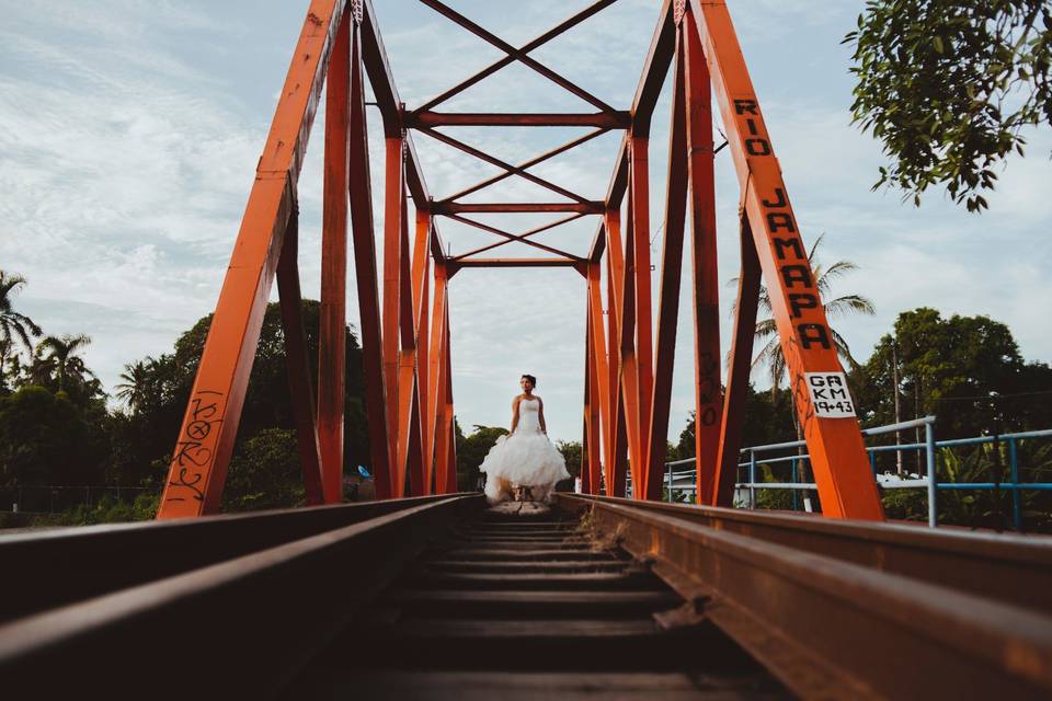 Trash the dress