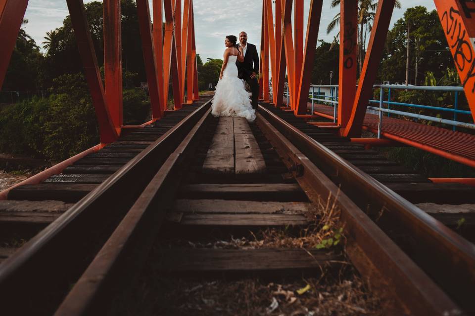 Trash the dress