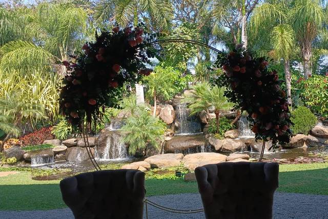 Arcos florales para ceremonia