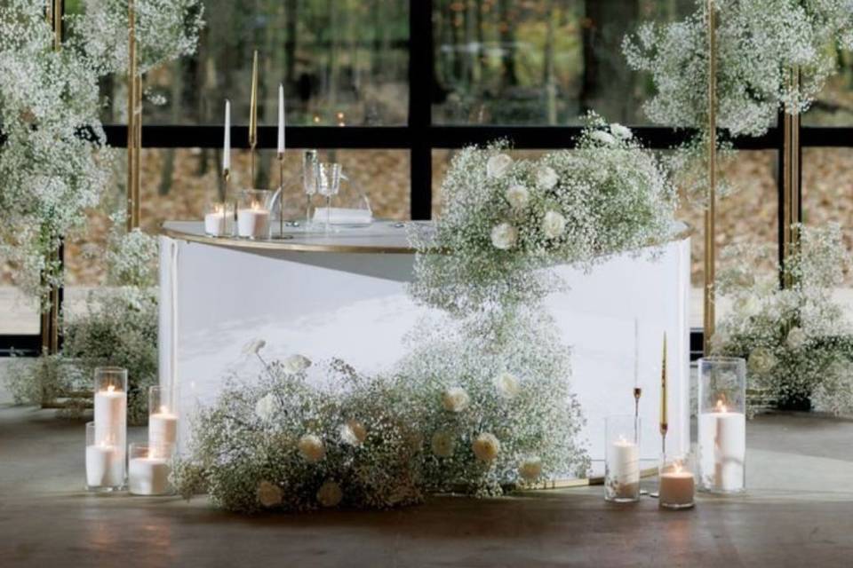 Mesa de novios