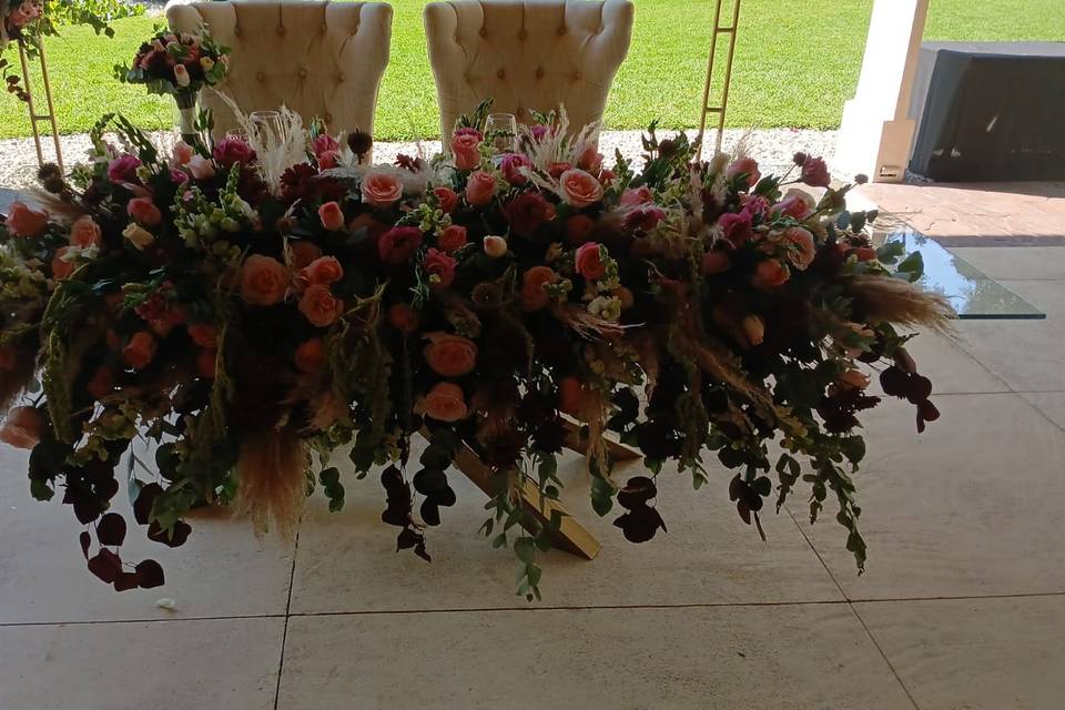 Mesa de novios