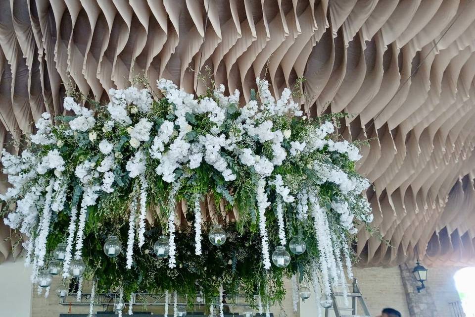 Colgante floral