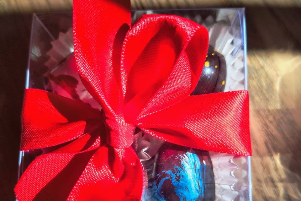 Caja de 4 chocolates
