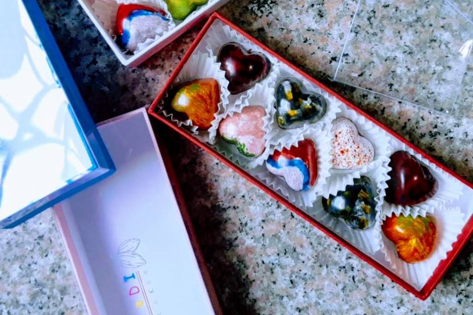 Caja 10 chocolates