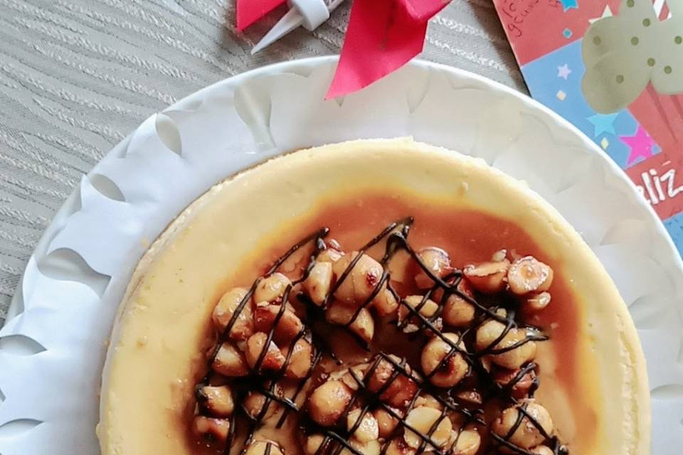 Pastel de nueces de macadamia