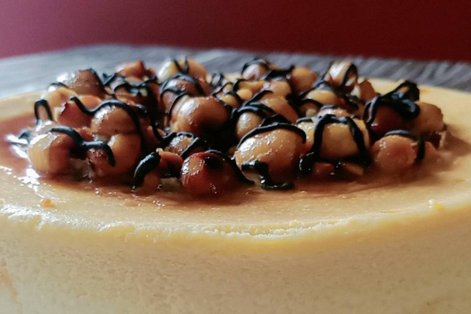 Pastel de nueces de macadamia