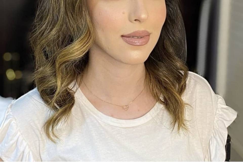 Makeup glam novia