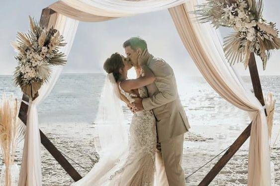 Boda en la playa