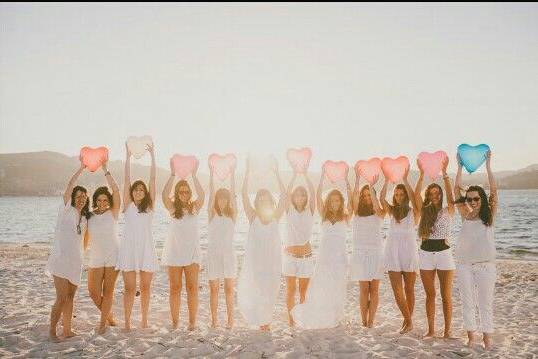 Mis xv en la playa