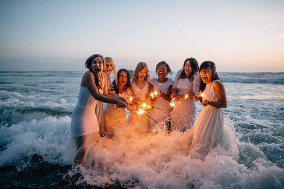 Mis xv en la playa