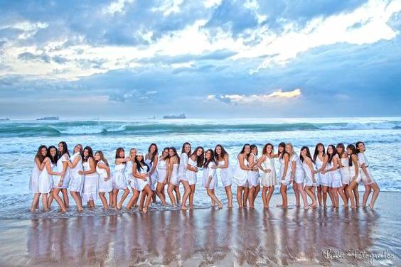 Xvañeras en la playa