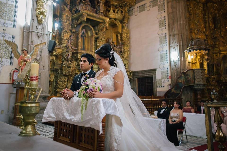 Juntos en el altar