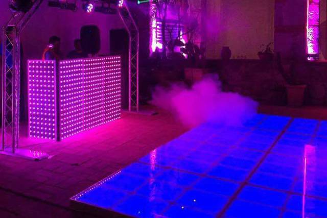 Cabina de leds