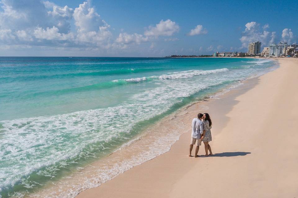 Playa ballenas, Cancun