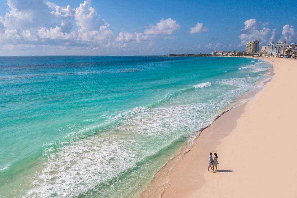 Playa ballenas, Cancun