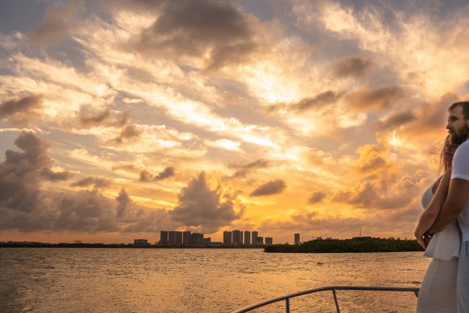 Yacht en Cancún