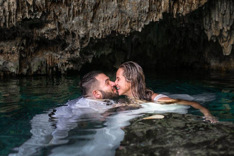 Fotosession en cenote