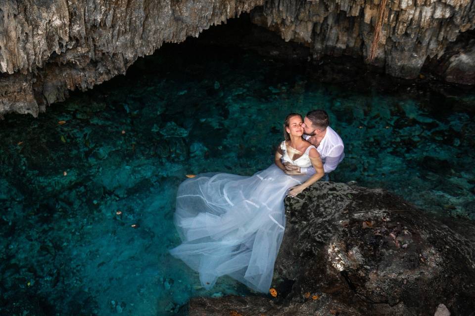 Fotosession en cenote