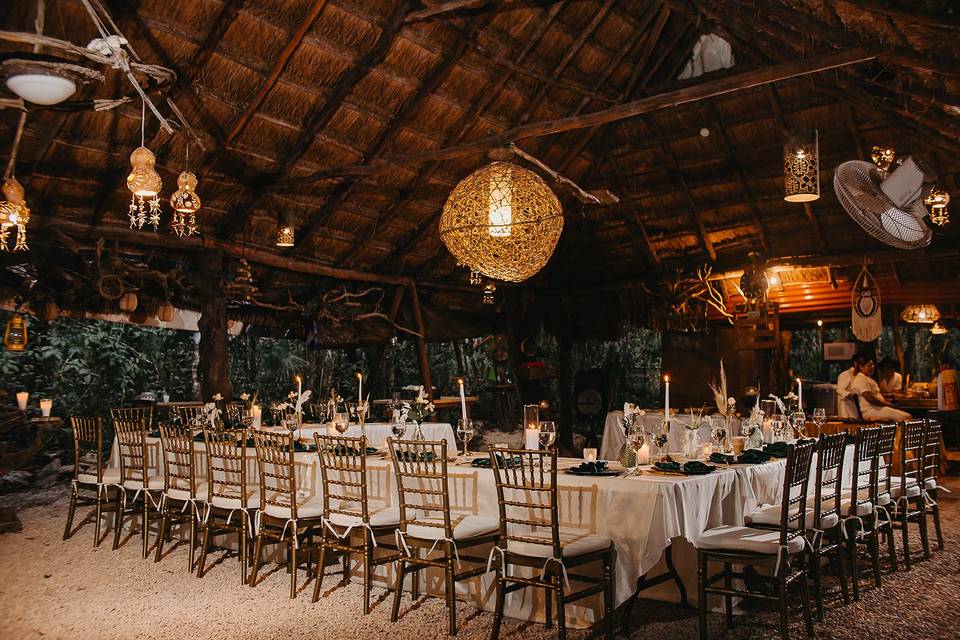 Cenote para ceremonias y celebraciones nupciales