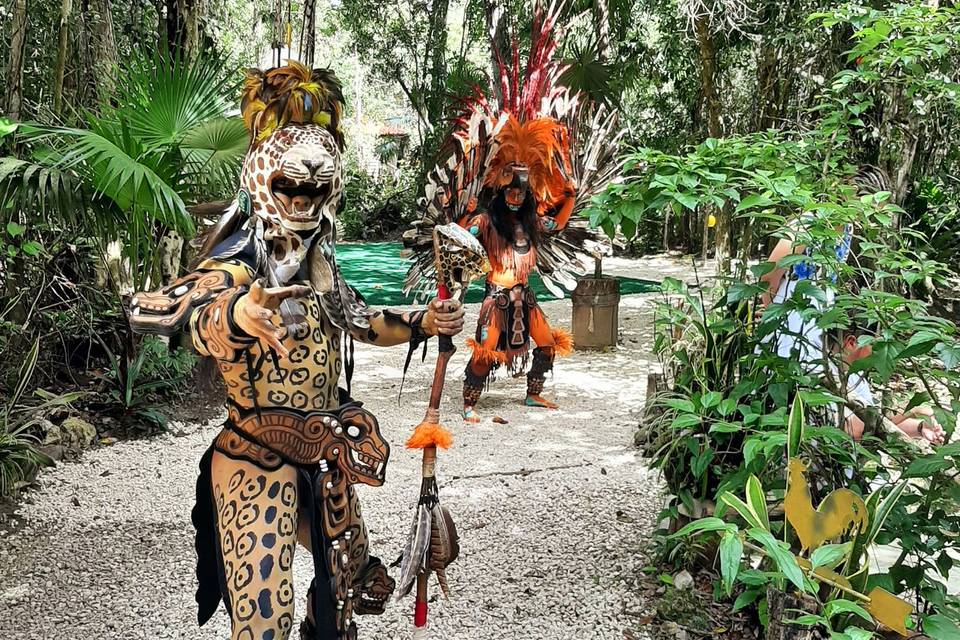 Cenote para ceremonias y celebraciones nupciales
