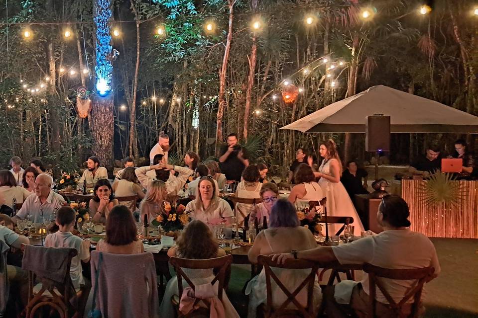 Cenote para ceremonias y celebraciones nupciales