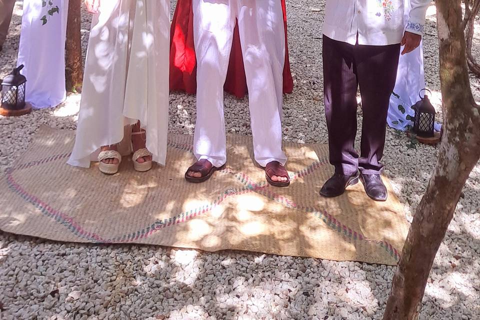 Cenote para ceremonias y celebraciones nupciales