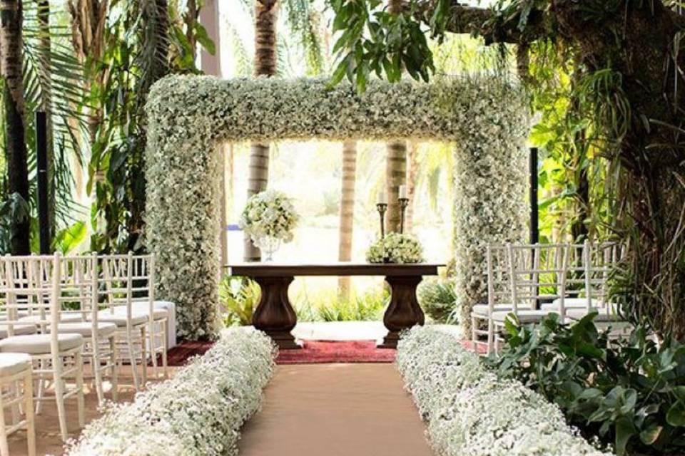 Decoración boda civil