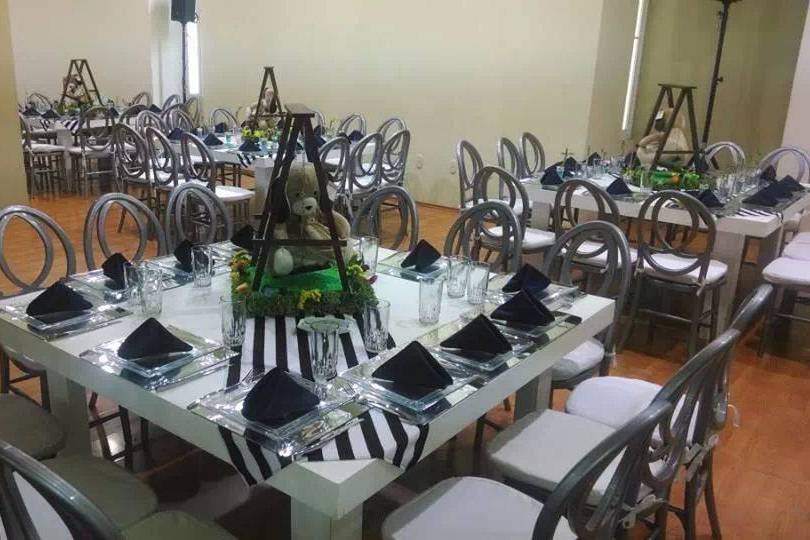 Boda en salón de fiestas