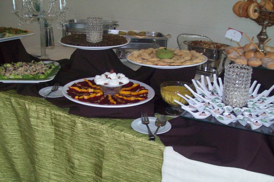 Buffet para boda