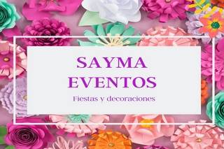 Sayma Eventos Fiestas y Decoraciones logo