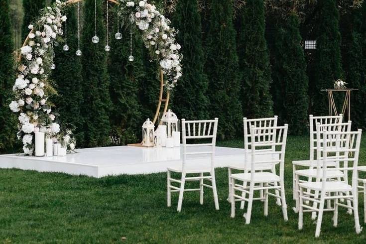 Idea de decoración de boda