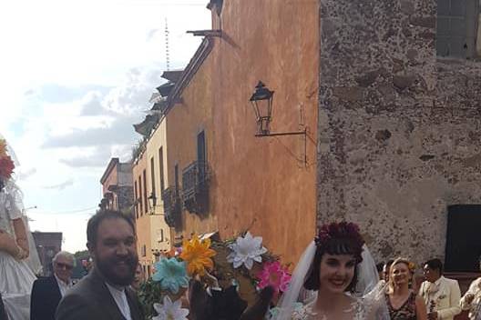 Pareja feliz