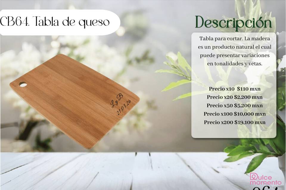Tabla de queso