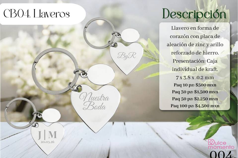 Llavero corazon