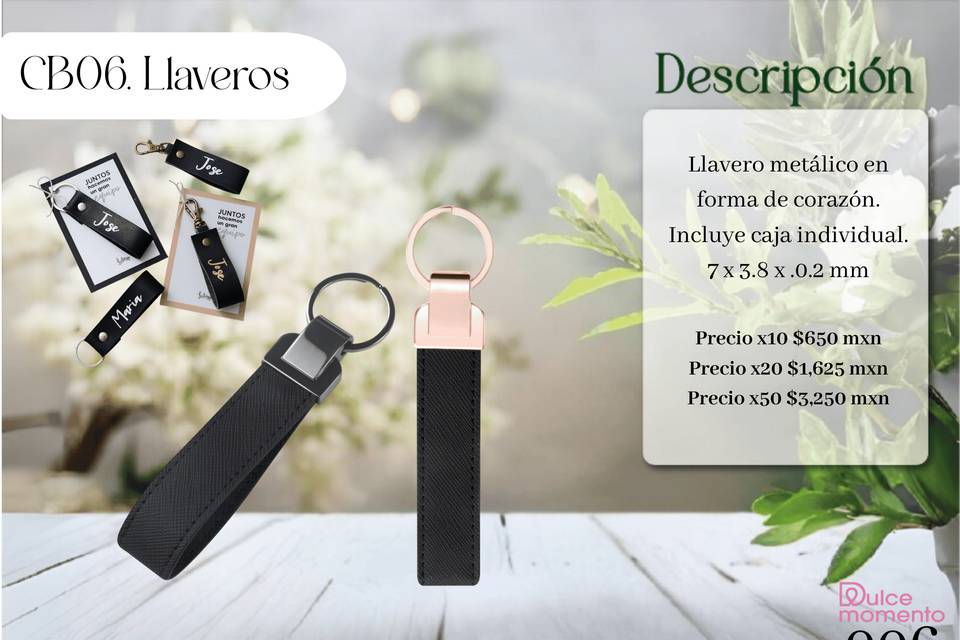 Llavero Dorado