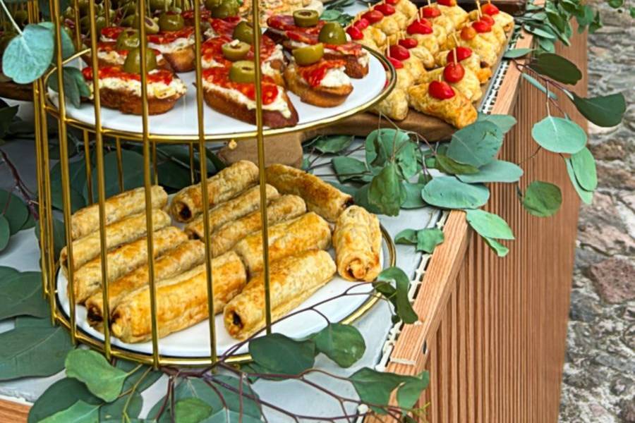 Mesa de charcuteria