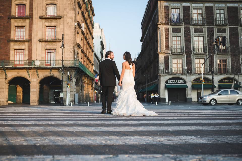 Trash the dress