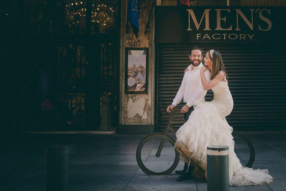 Trash the dress