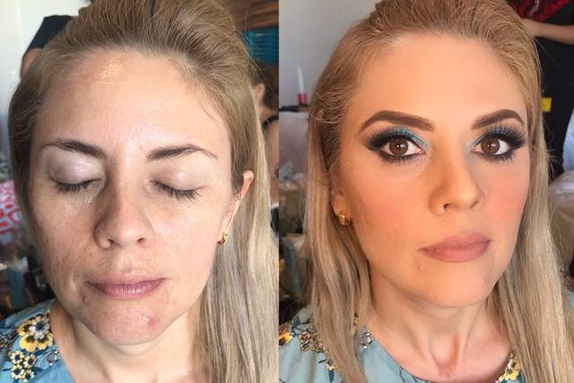 Maquillaje riviera maya