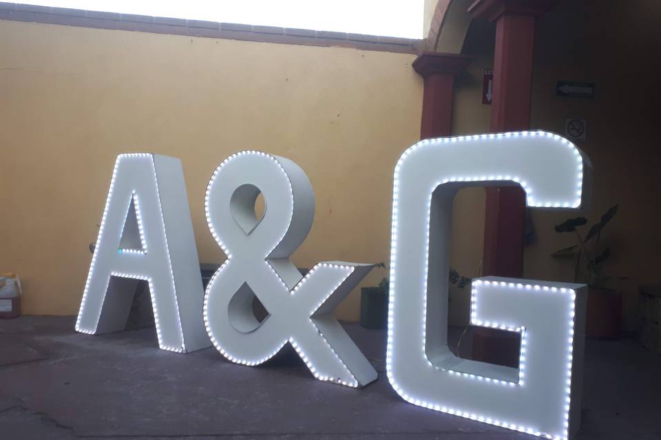 A&G letras LED