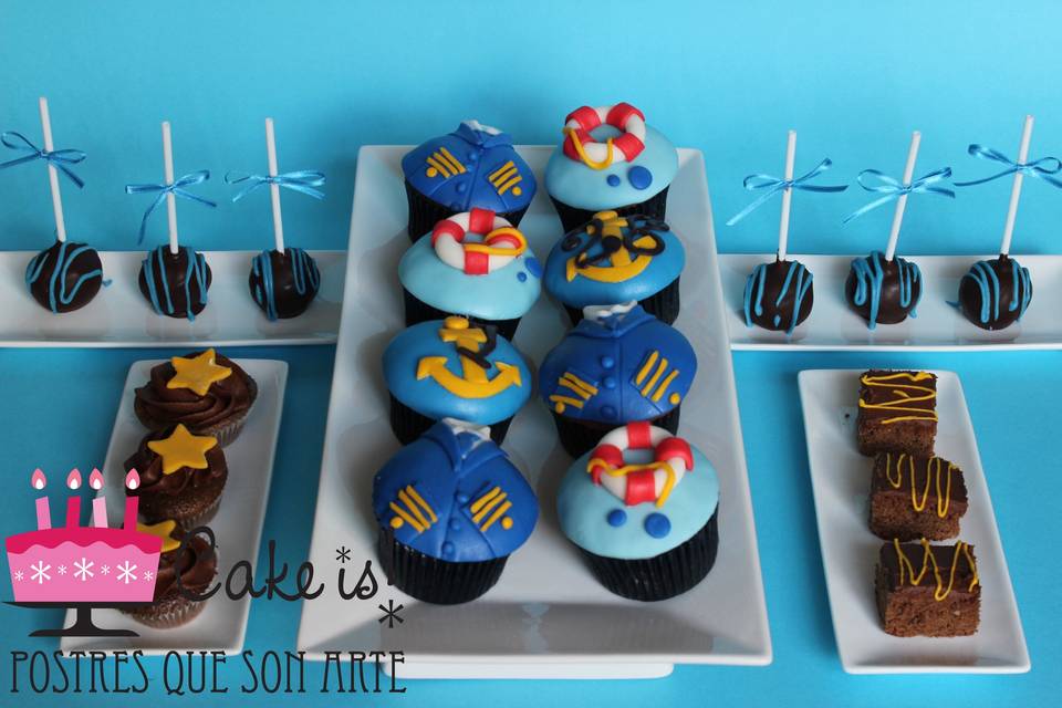 Baby Shower Postres Marinero