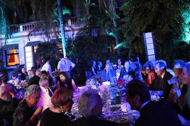 Evento en el jardín