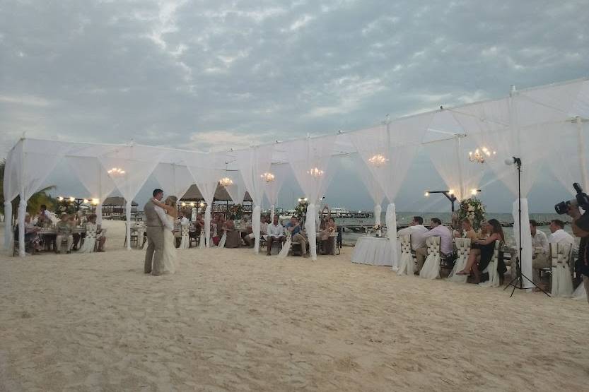 Boda en la playa