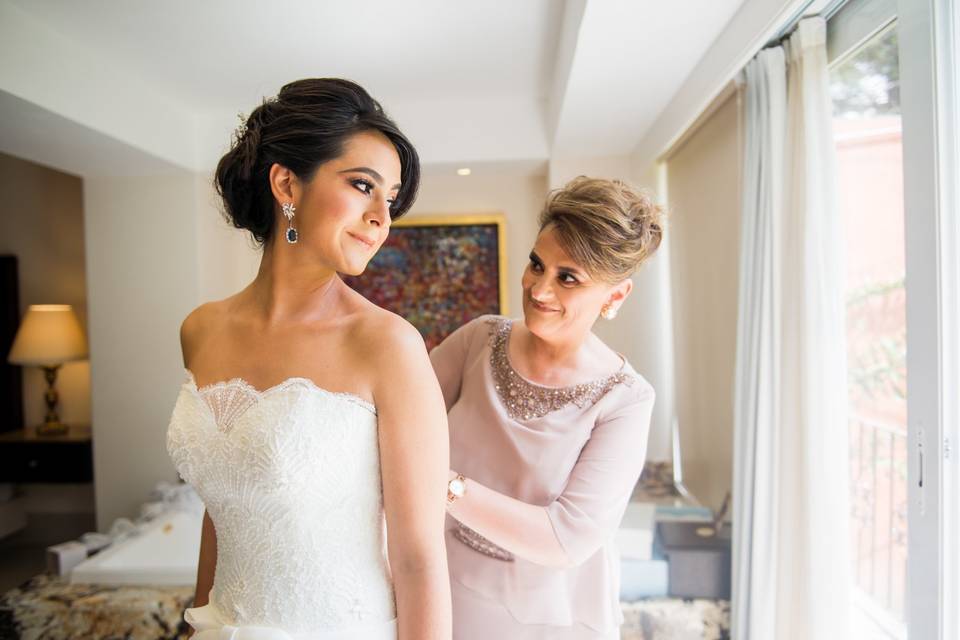 Mamá de la novia.