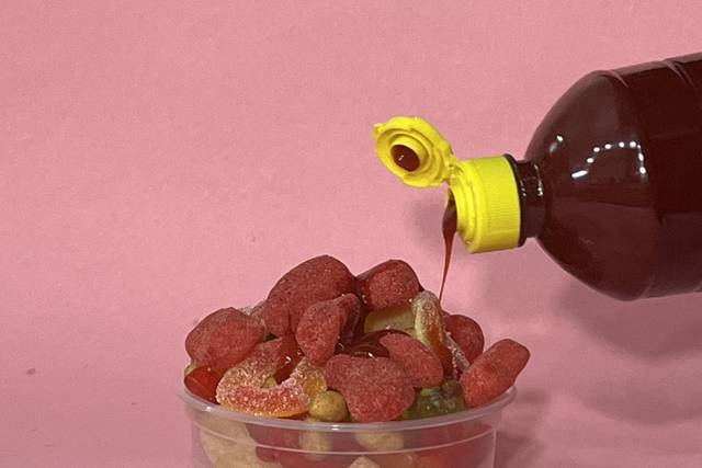 Snacks con chamoy