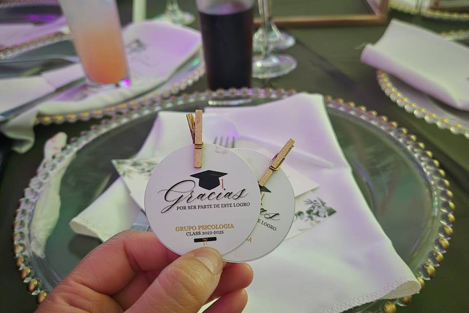 PERSONALIZACION DE EVENTOS