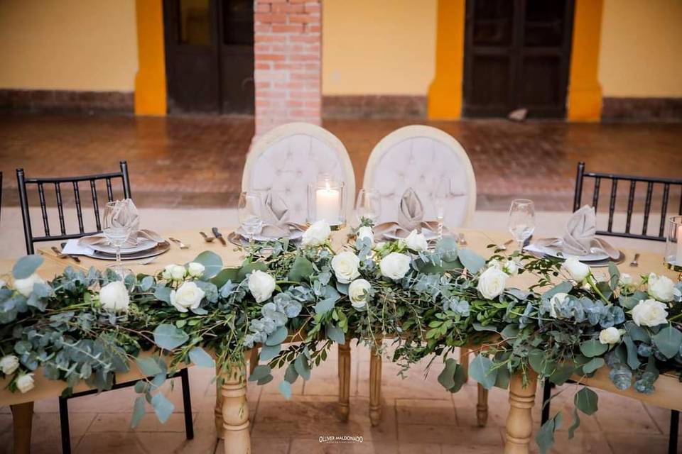 Boda Patio Interior