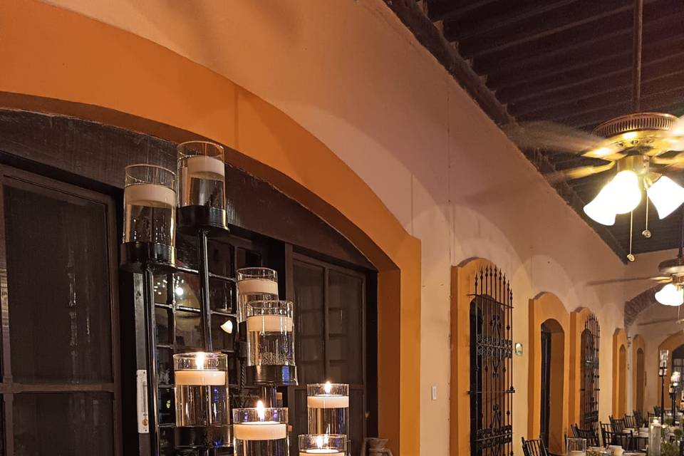Boda Patio Interior